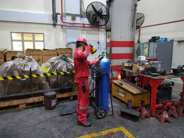 Inspeksi Area Workshop